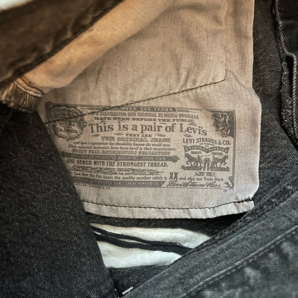 Levi’s 501 Black Denim - Picture 4 of 4